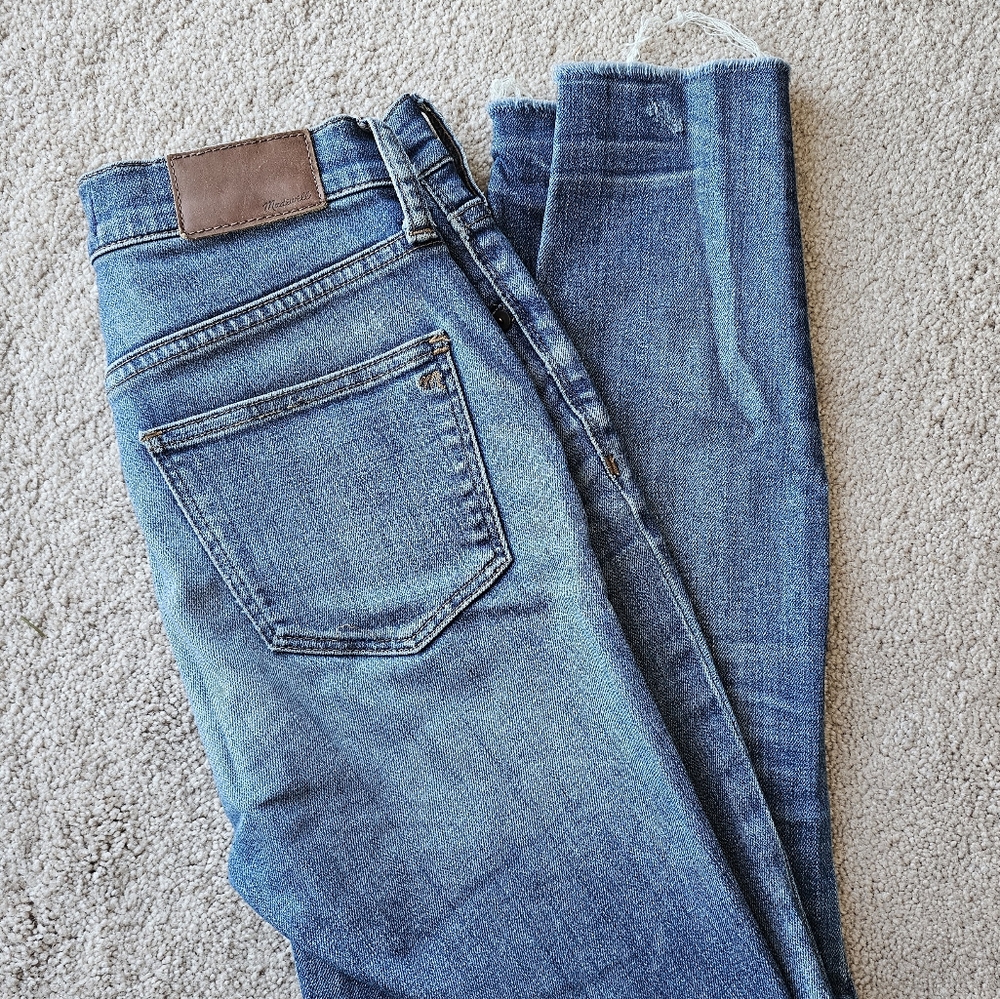Madwell high rise skinny size 25